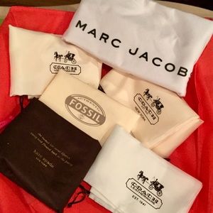 Coach, Kate Spade, Fossil, Marc Jacobs (6 covers)